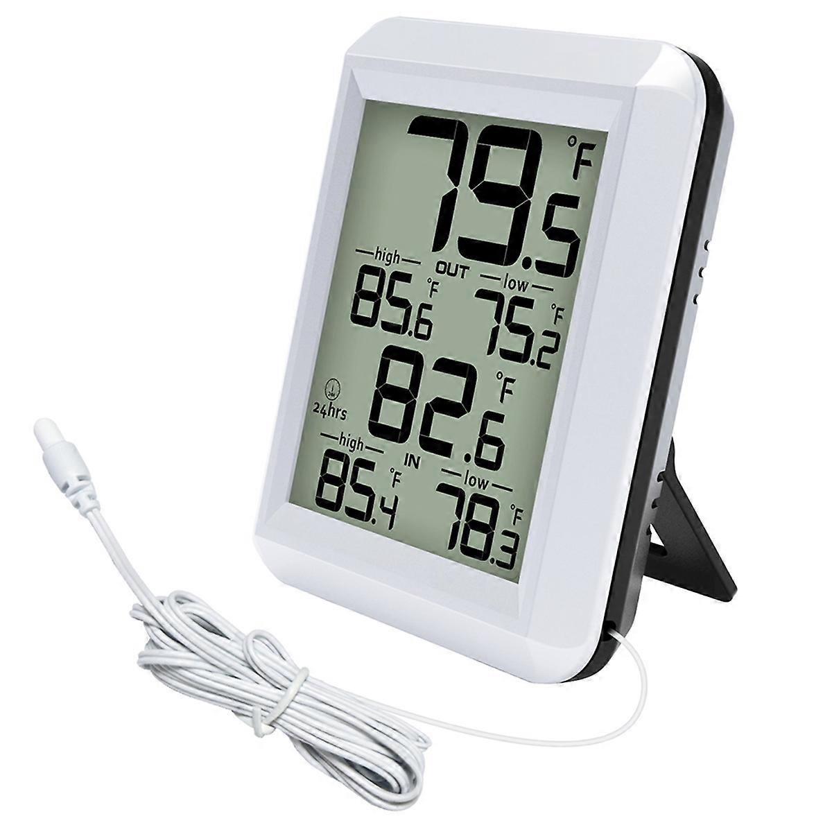 Digital Thermometer Hygrometer Indoor Outdoor