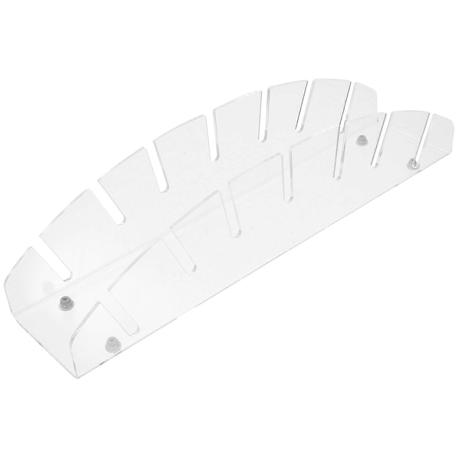 Hat Display Stand Acrylic Hat Rack for Storage Use White