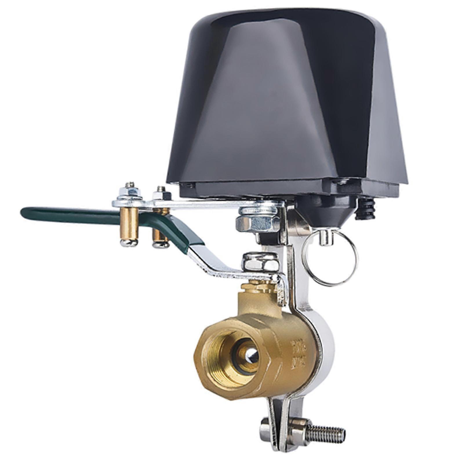 WiFi Smart Water Valve with Timer Auto Shutoff Valve Controller for Home Automation Compatible with Alexa App Control