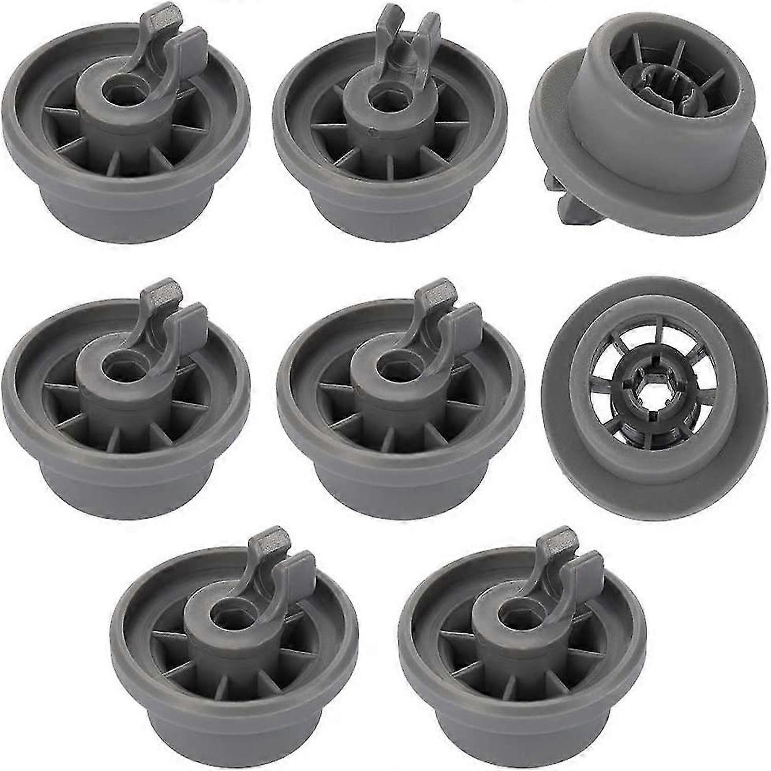 8 Replacement Wheels for Bosch Kenmore & Neff Siemens Dishwasher