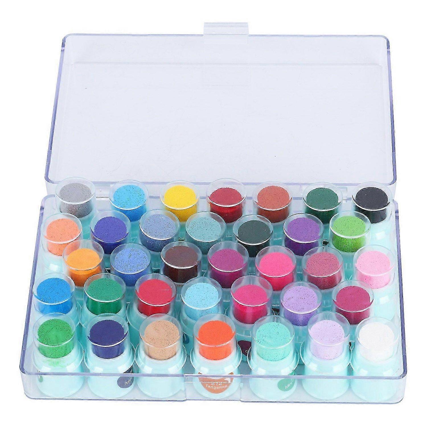 2025 Latest Model 35pcs / box Finger Ink Pad Mini DIY Stamping Pad Bright