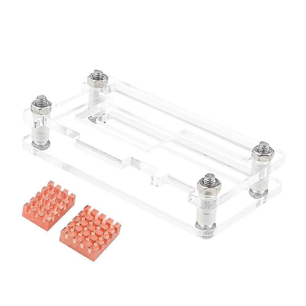 for Single Board Pi Zero 2 W Acrylic Case Transparent Shell Protective Case