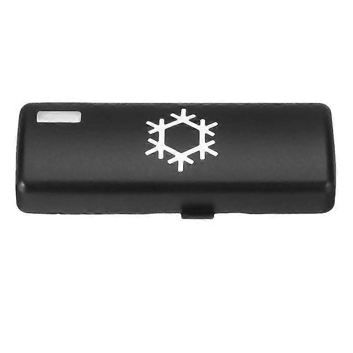 Car Climate A/C Control Panel on Off Snowflake Button Key Caps Switch Replacement for 5 Series E39 X5 E53 M5