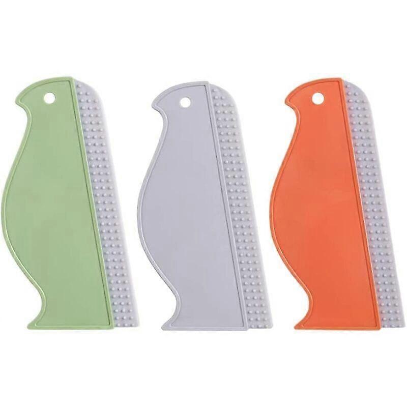 3 Pcs Scraper Set with Hanging Hook for Car Window Shower Mirror Cleaner