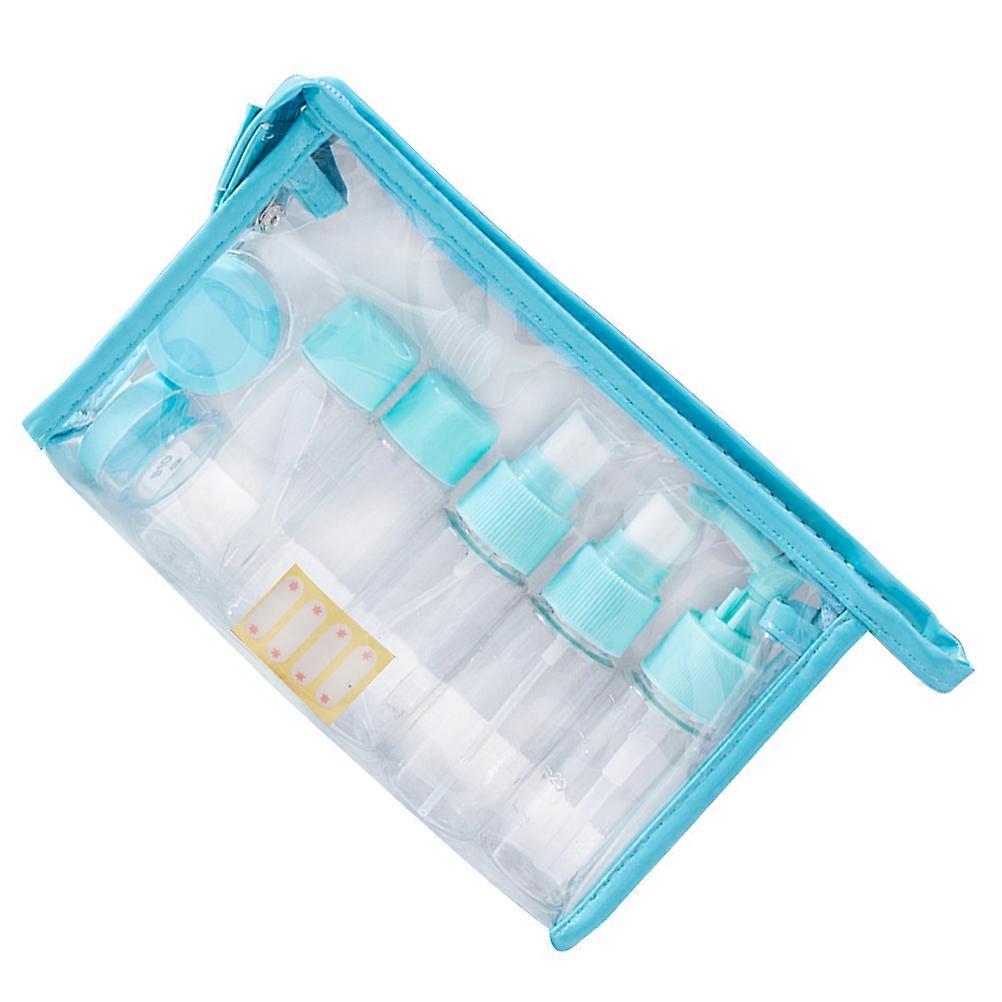 Makeup Spray Bottle for Storage Use 1Set Cosmetics Subpackaging Bottle Sky-Blue