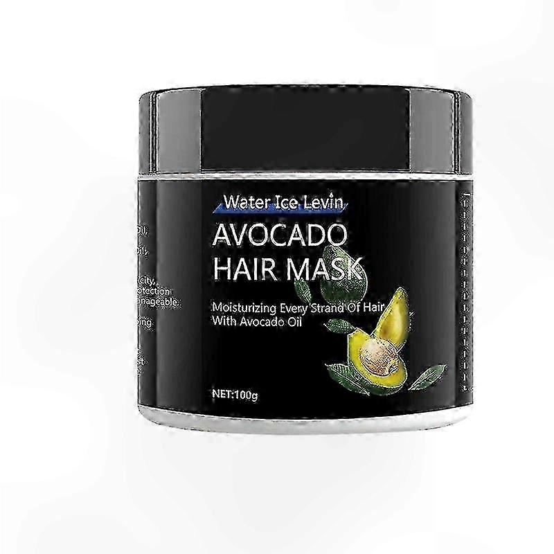 Moisturizing Hair Mask with Avocado and Rosemary Oils for Repairing Damaged Hair and Boosting Shine Treatment