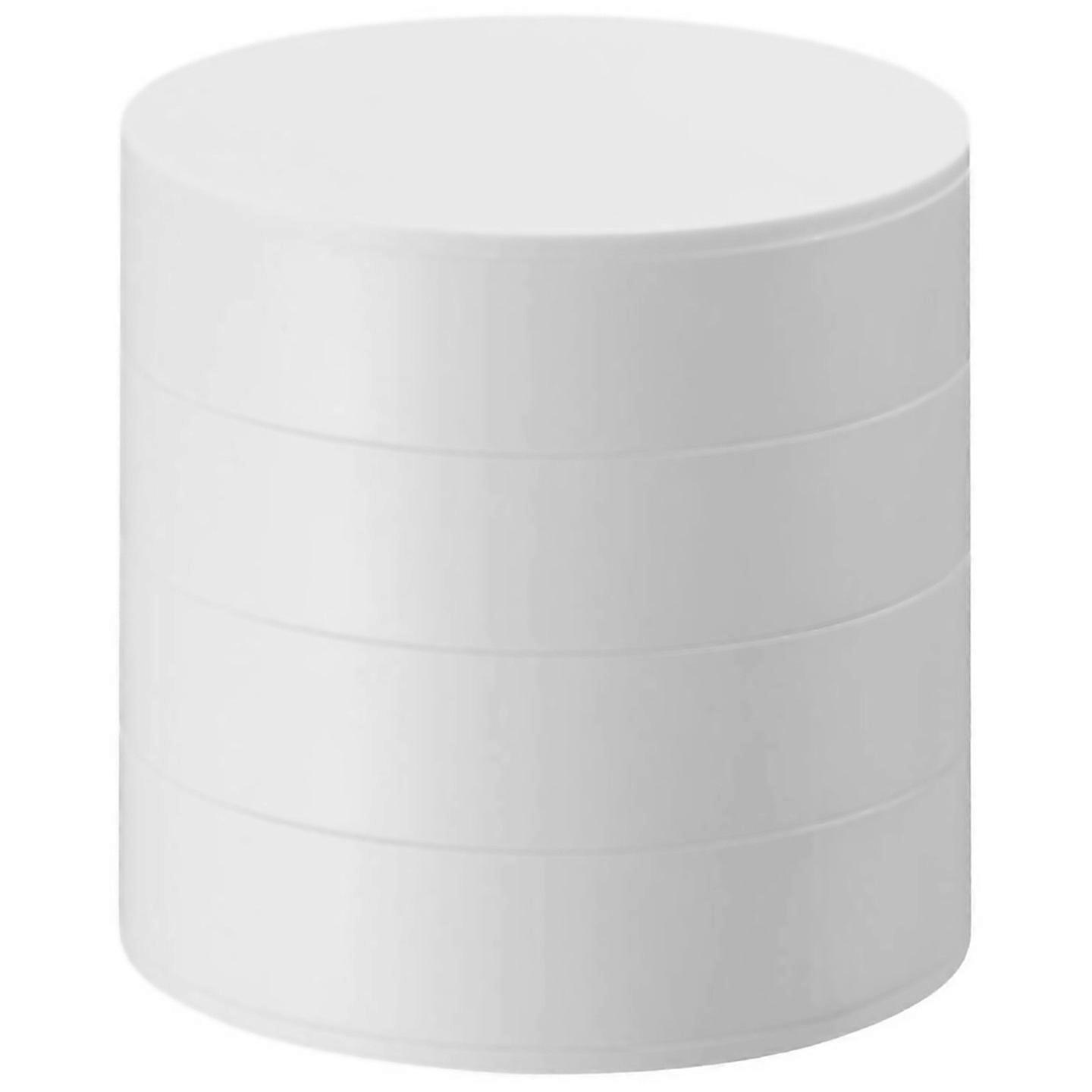 For Rotating Multilayer Desktop Storage Box With Lid