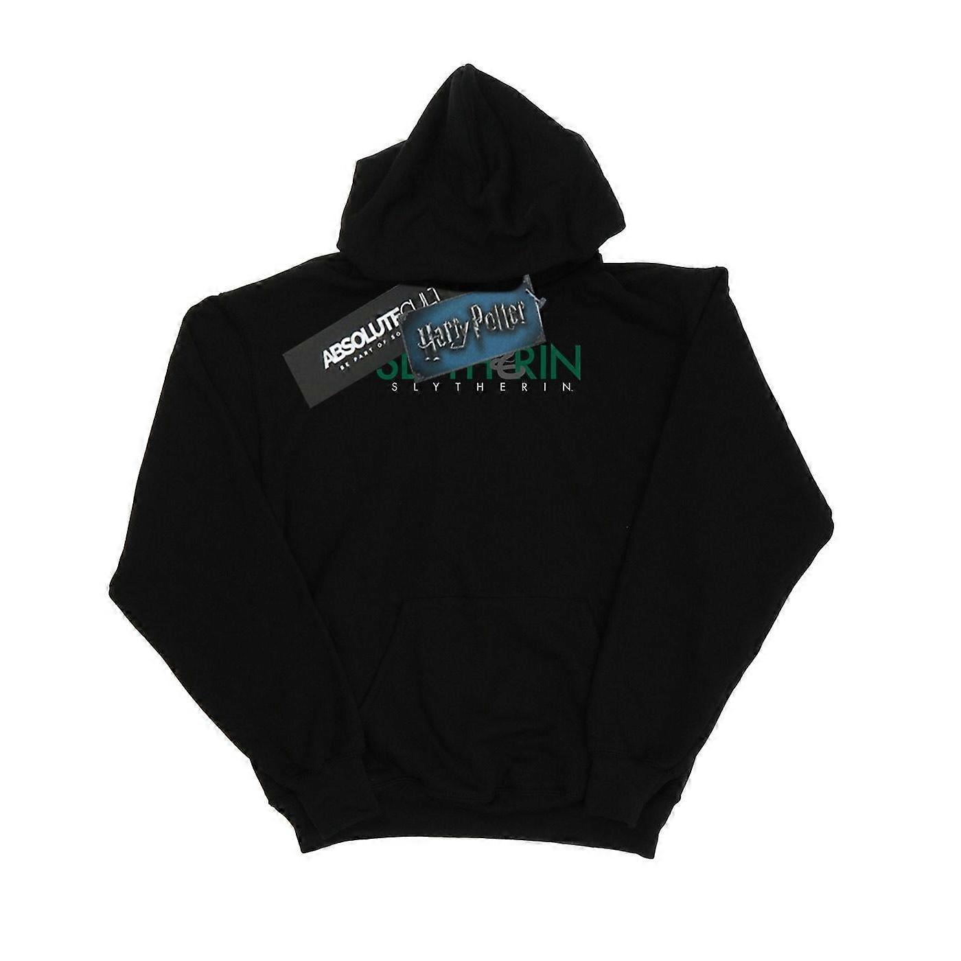 Harry Potter pojkar Slytherin Text Hoodie