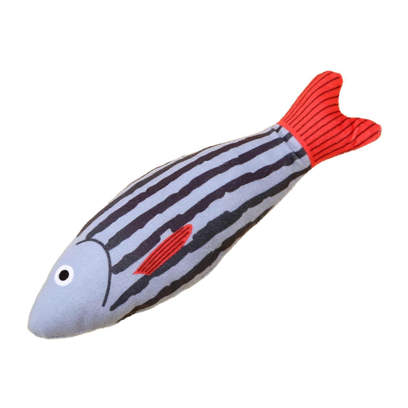 Plush Catnip Toy Fish Shape Soft Stuffed Kitten Chew Type 2