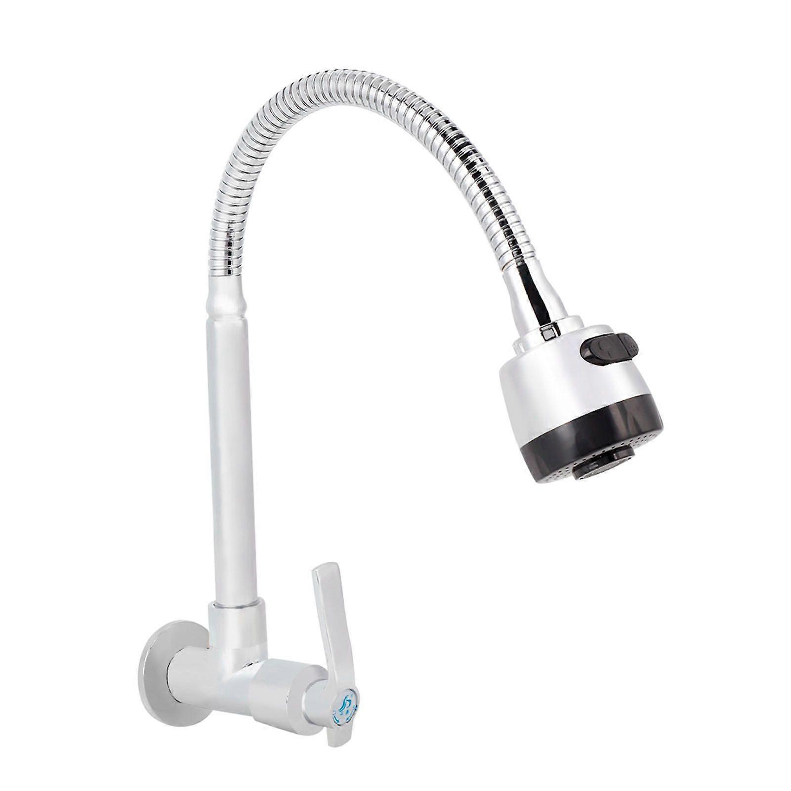 G1/2inch Household Kitchen Single Cold Type Water 360Rotatable Wall Mount Faucet Faucet