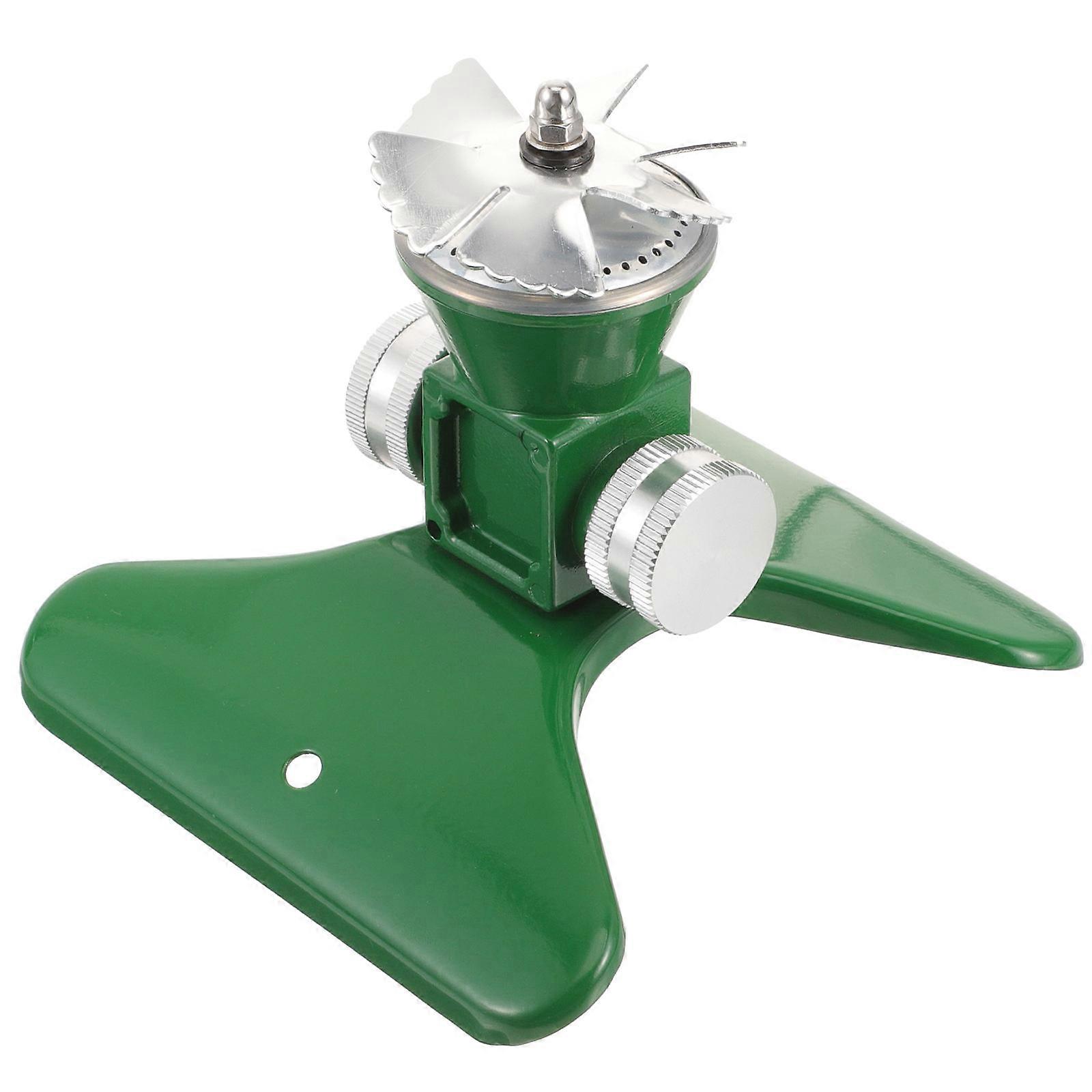 Garden Sprayer Automatic Rotating Sprinkler for Irrigation 2Pcs Dark Green