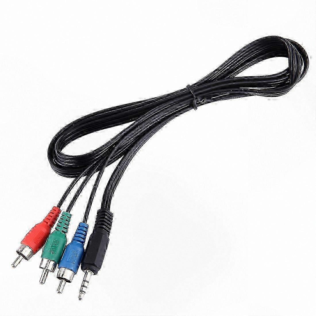 1.5m 3.5mm Jack to RGB Component Video Cable for HD Video Connection