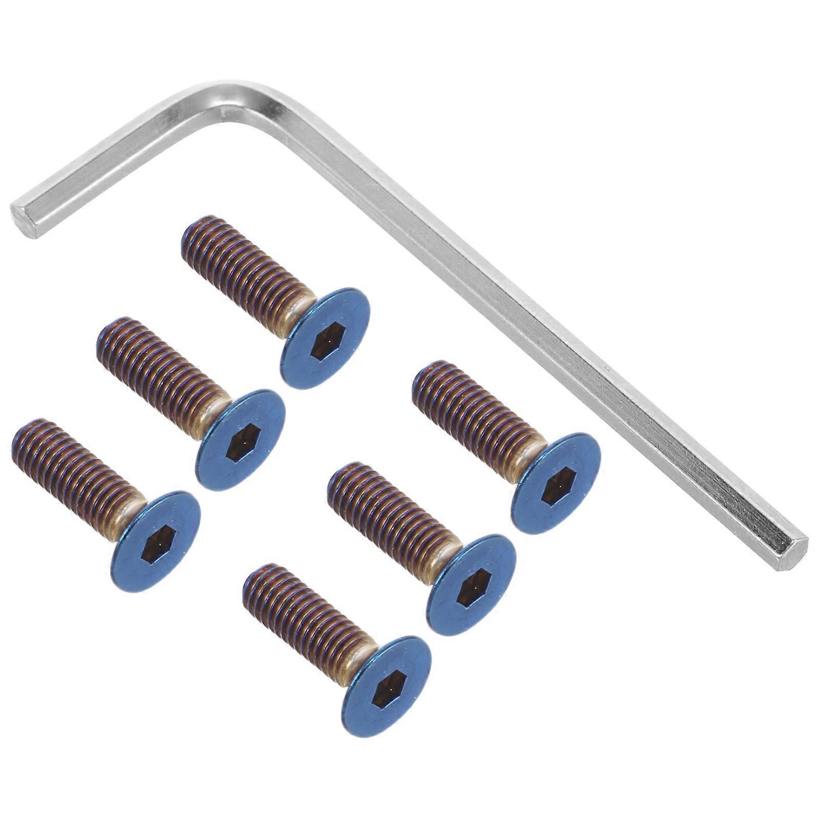Car Screws Steering Wheel Screw Kit Vehicle Maintenance Secure Steering Wheel Hexagon Socket Head Easy Installation 1Set