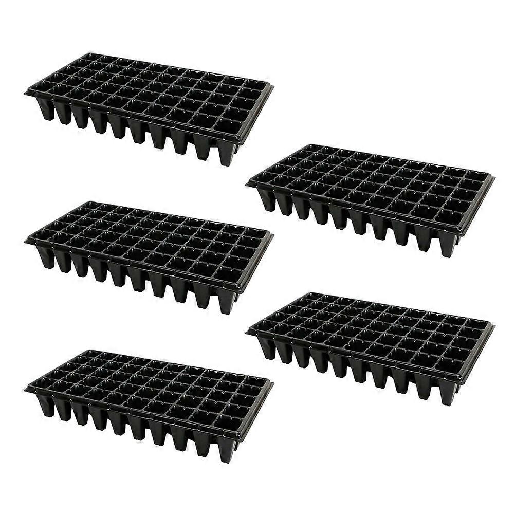 Tray for Garden Shape Growing Tray with 50 Cells 5Pcs