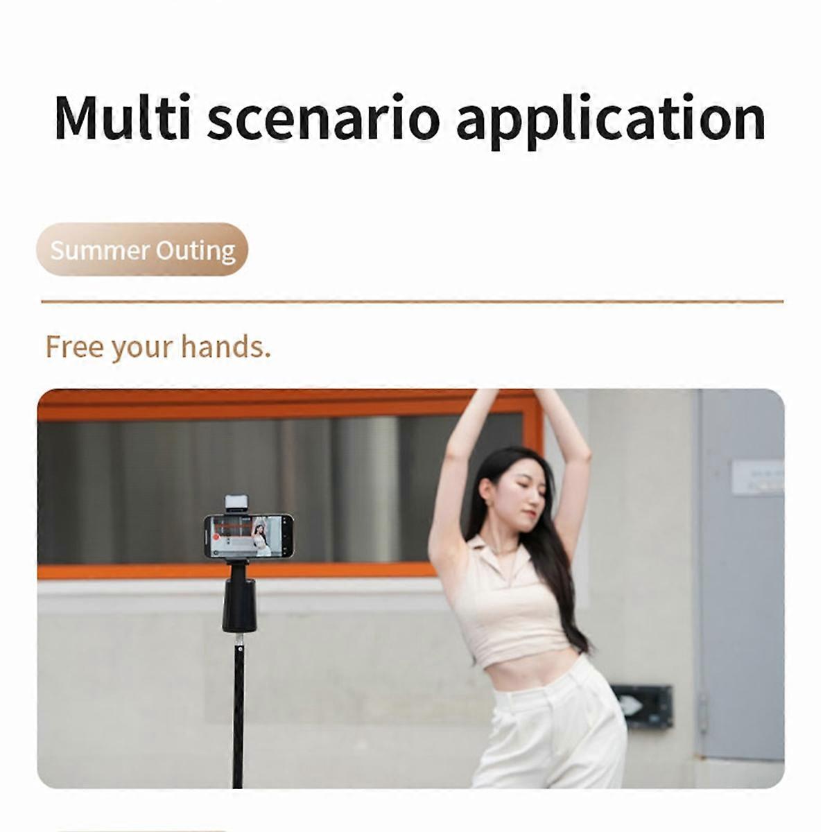 Auto Face Tracking Tripod 360° Rotation Face Body Phone Mount