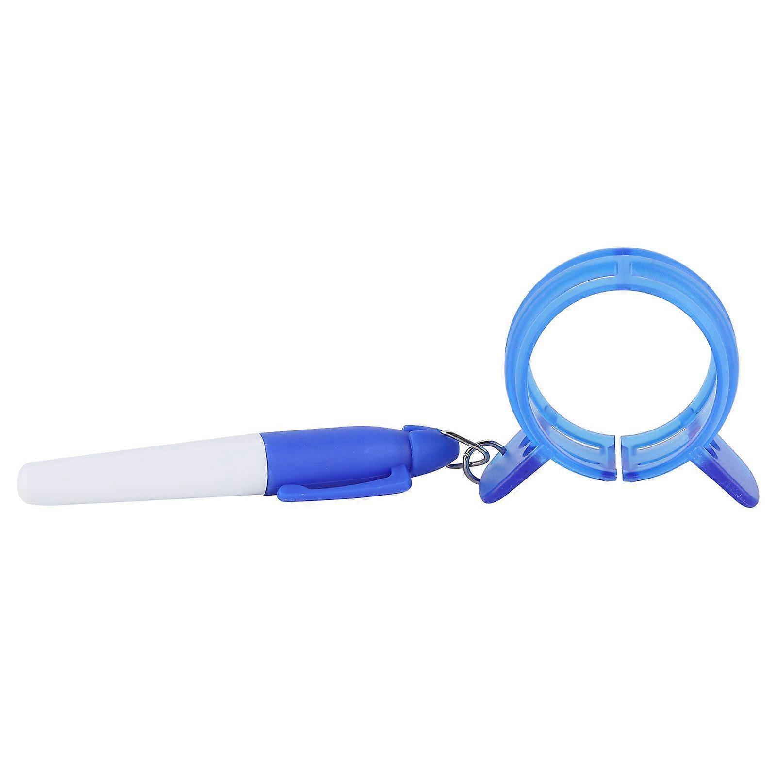 Ball Line Marker Golf Alignment Kit Line Drawing Device Swing Path Arrows and IdentifiersBlue