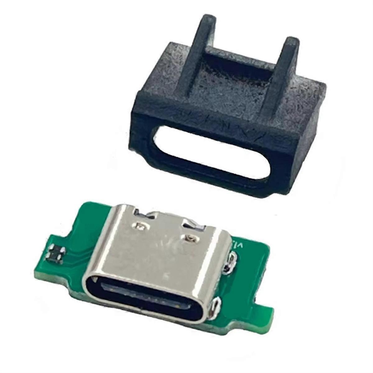 DIY USB-C Type-C Charging Port for Gameboy Micro-GBM Console Replacement USB Port Repair Part Black