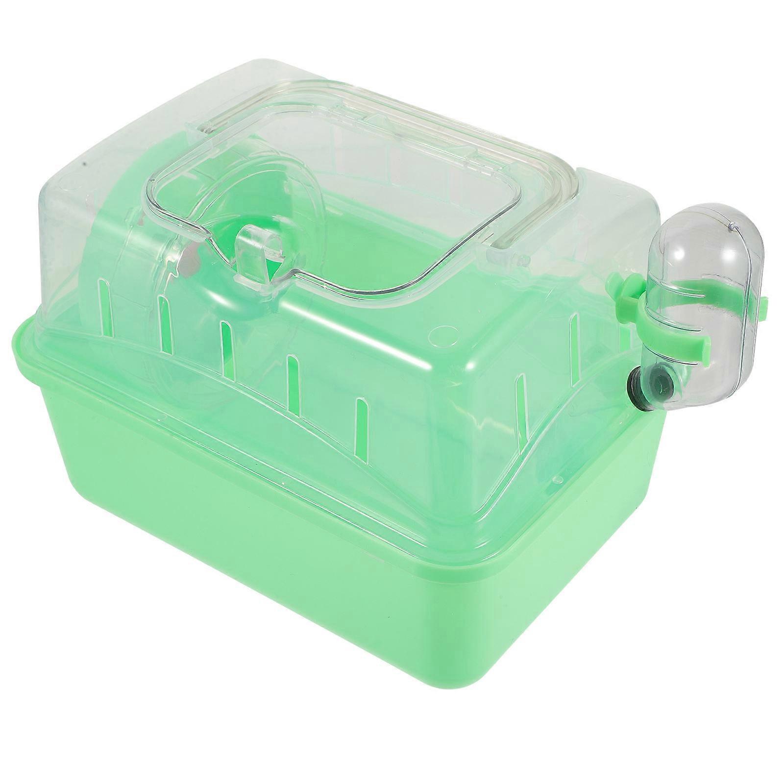 Plastic Hamster Castle Cage for Small Pets 2Pcs Large Rat Housing