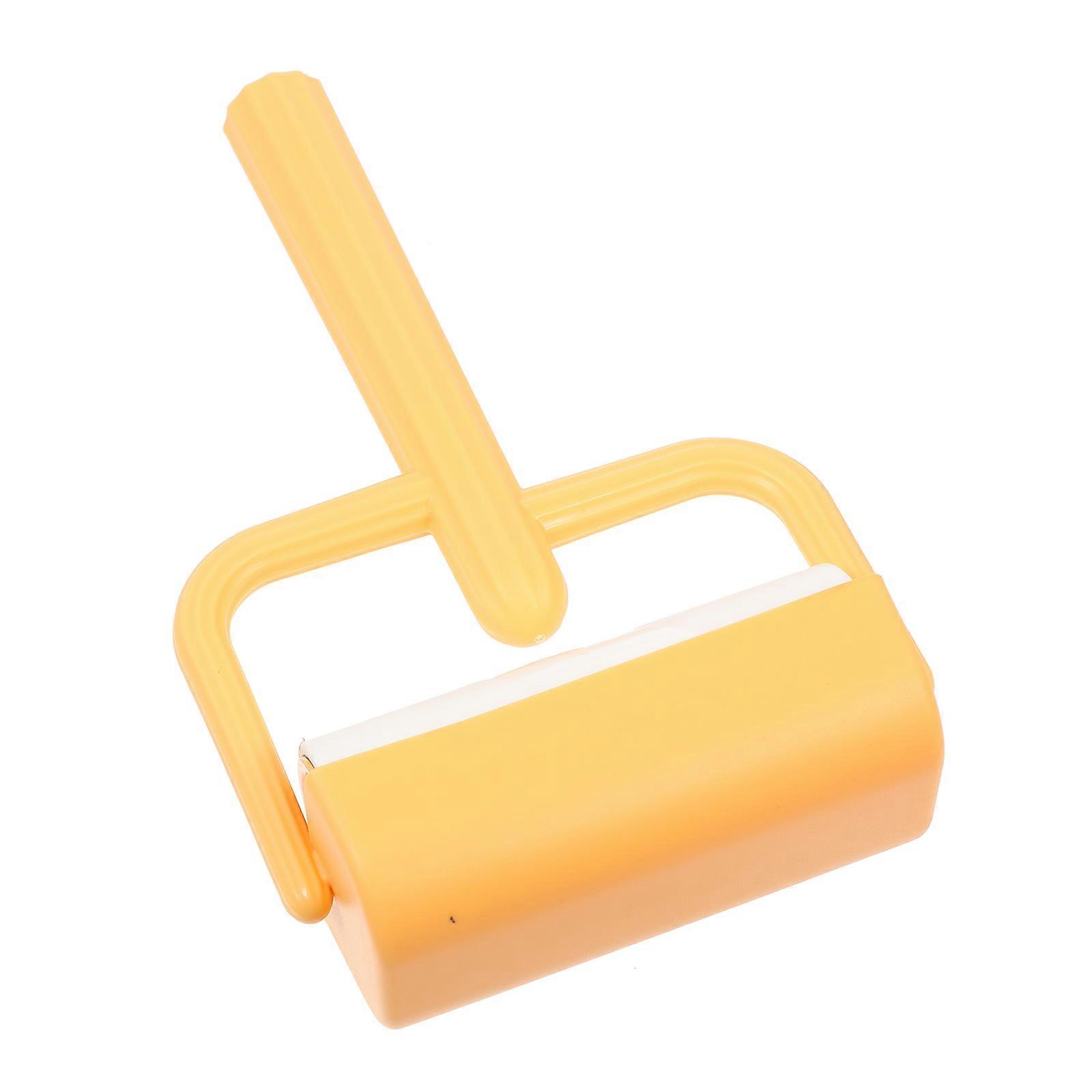 Roller 2Pcs Handheld Lint Cleaning Tool For Pet Owners During Home Use Yellow 18.5X10X5CM