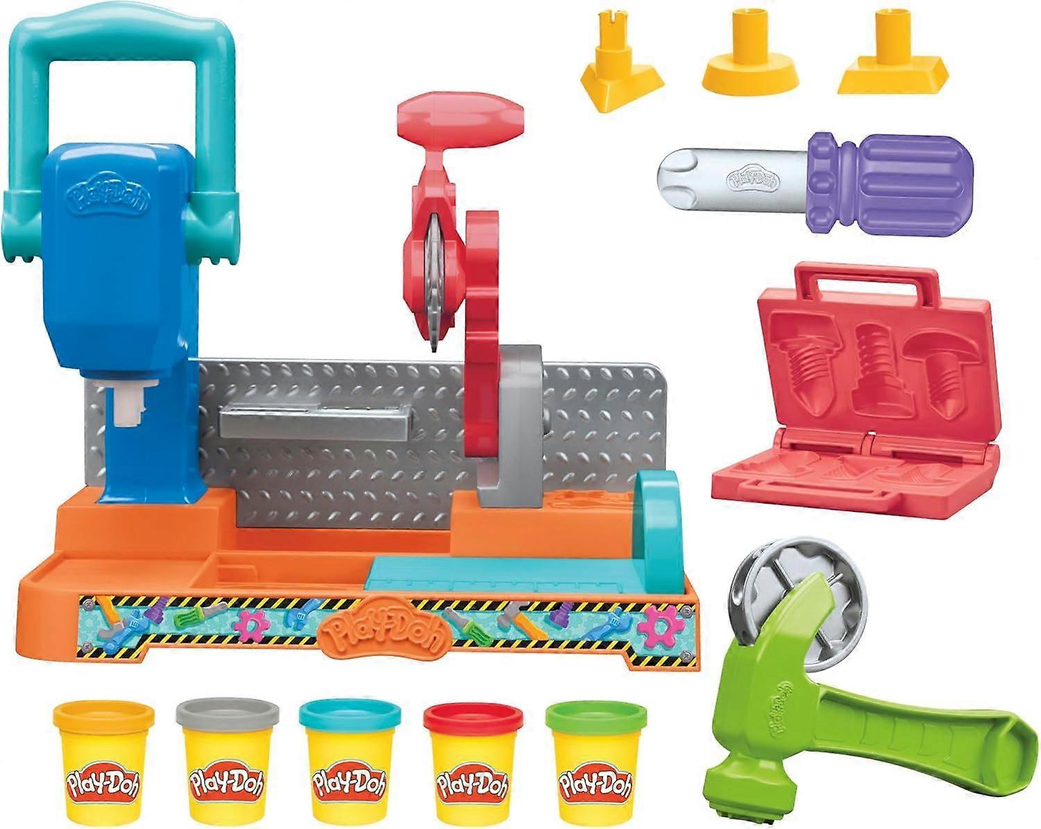 Play Doh - Stamp N Saw Tool Bench Toy