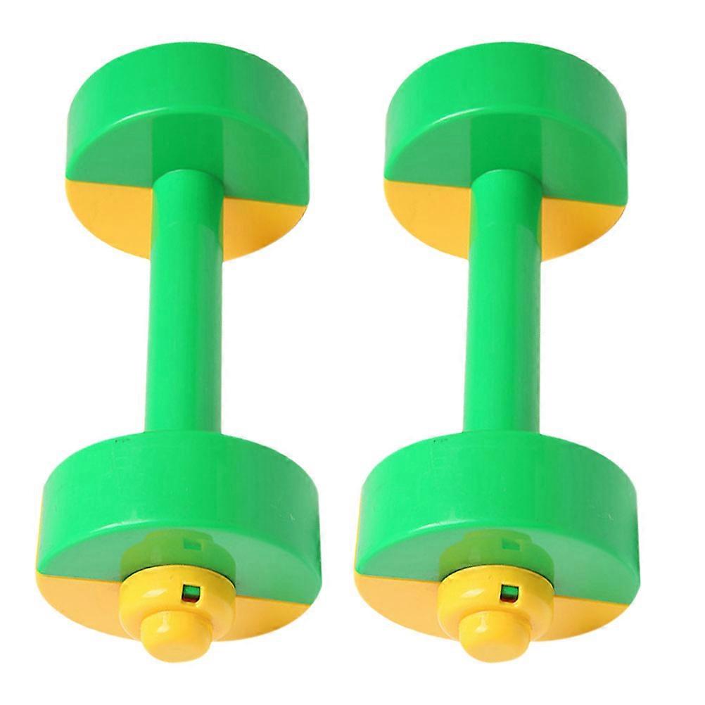 Plastic Dumbbells for Exercising Children Barbells 1Pair