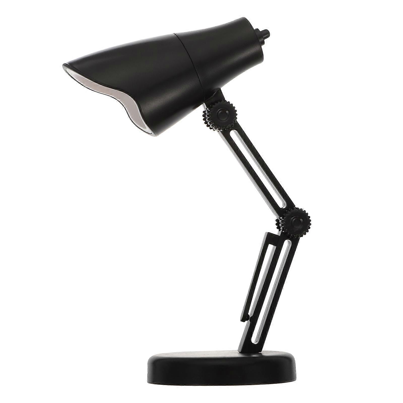 Mini Lamp Foldable LED Lamp for Reading 1Pcs Black Adorable Night Light