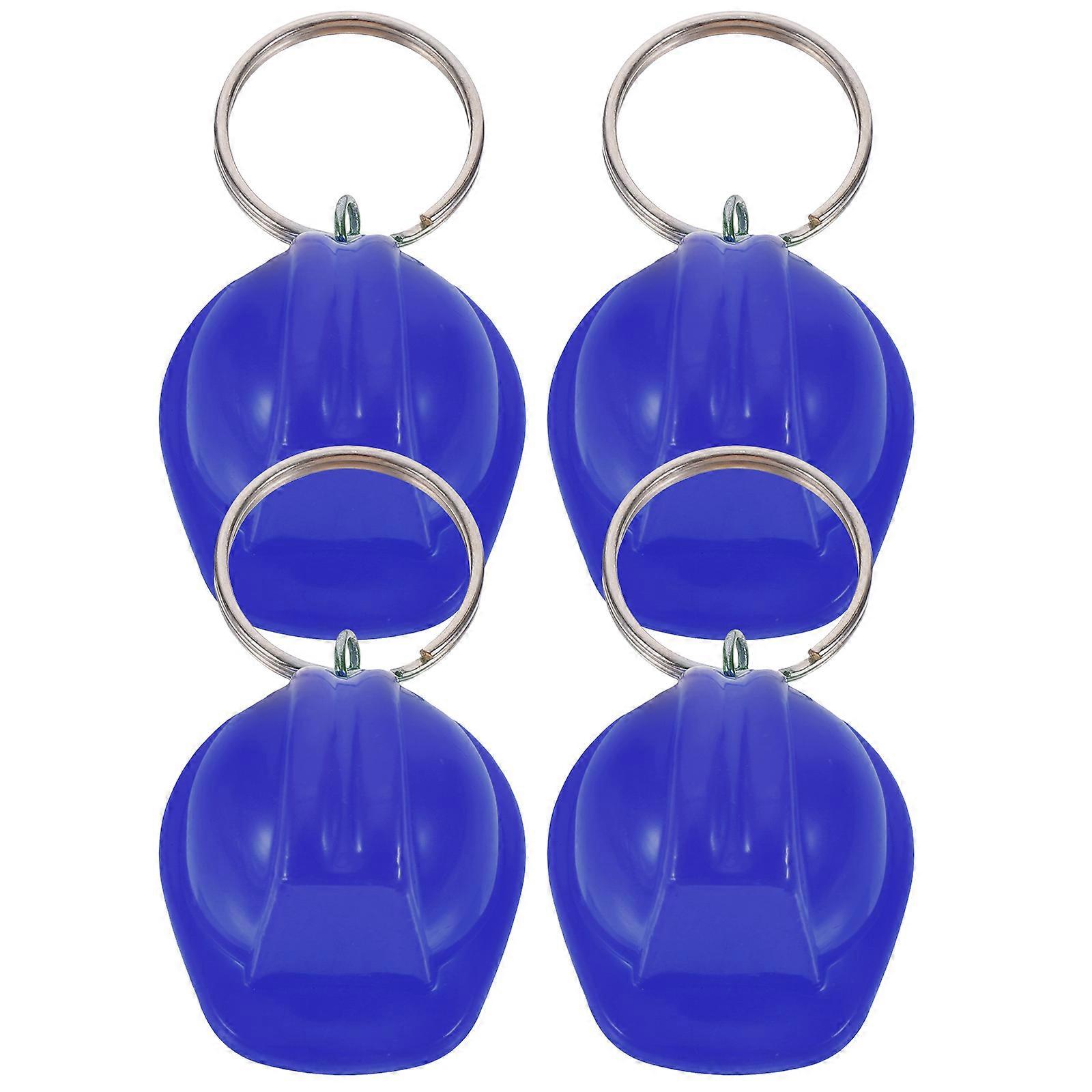 Decorative Key Chain Metal Hanging Pendant Keychain 8Pcs for Decor