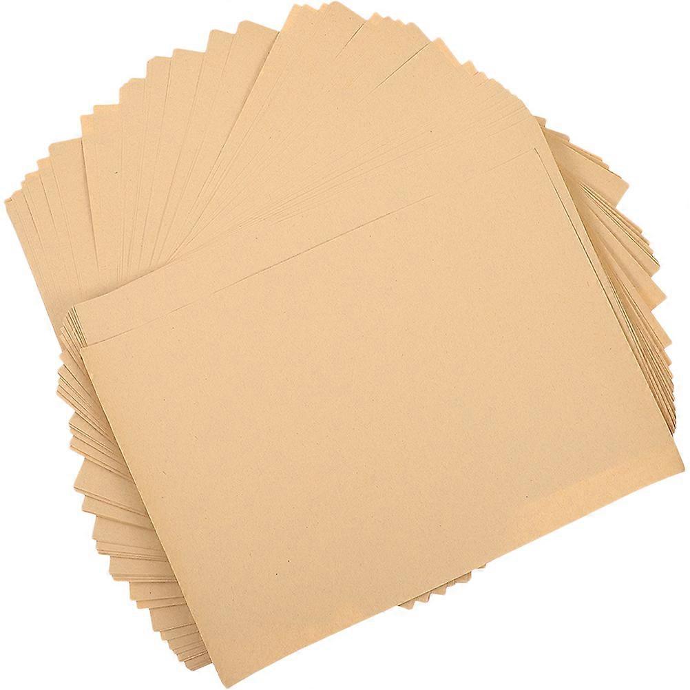 Drawing Paper Pad Craft Paper For Classroom Use Beginners Simple Design Khaki 29.70X21.00X0.04cm Recording Memories 50 Sheets