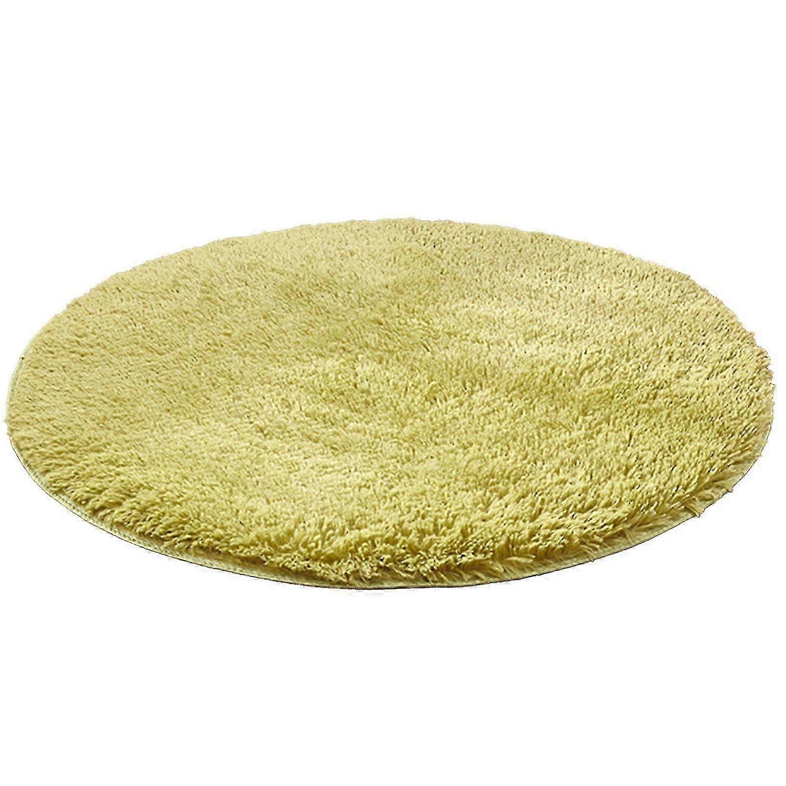 Round Shaggy Non-slip Rug