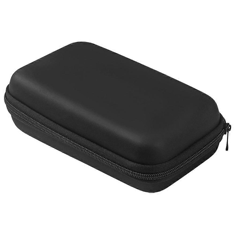 Portable Box Vintage Design for Storage 3Pcs Black Plastic