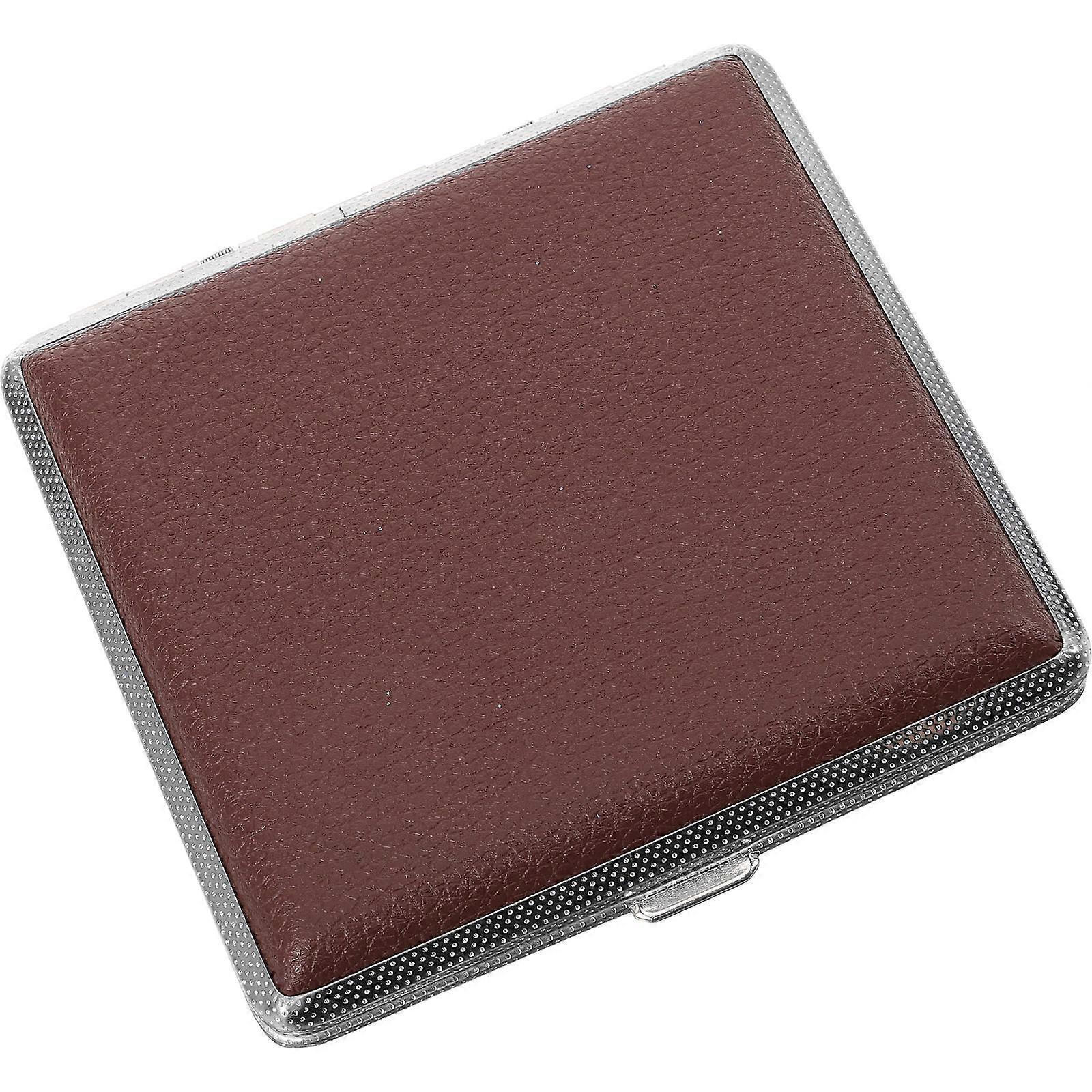 Portable Storage Box Flip Brown