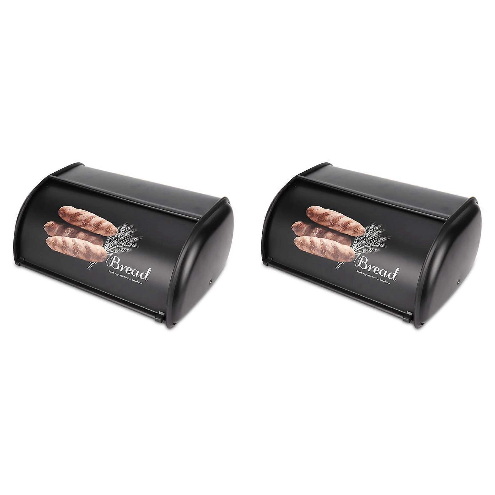 Large Capacity Metal Bread Box,Kitchen Storage Organizer 3.1-4L