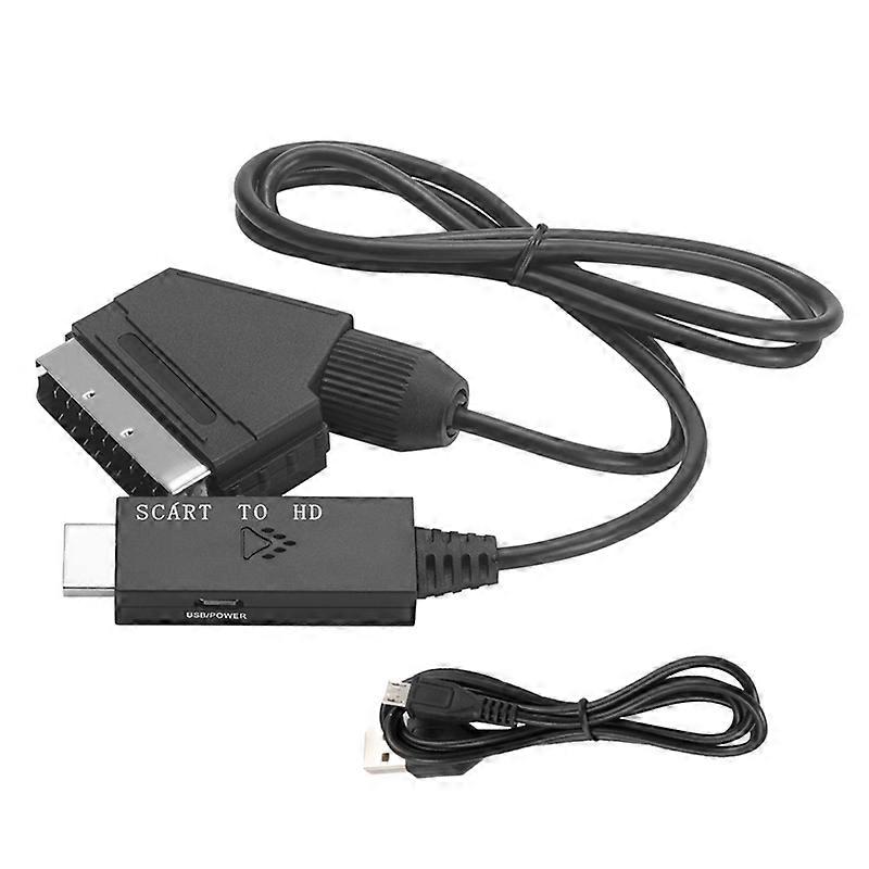 SCART to -Compatible Converter Computer Projection to Tv Adapter