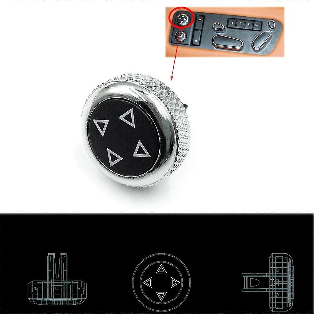 5 Pcs Car Seat Switch Button for Bentley Continental GT Flying Spur