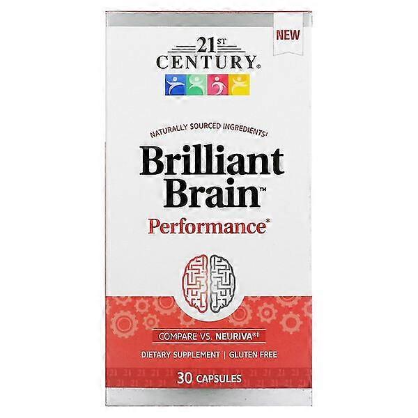 21st Century, Brilliant Brain Performance, 30 Capsules