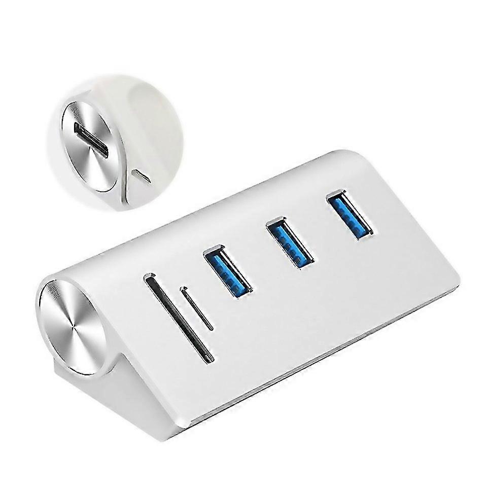 For Rocketek Hub3pc2 High Speed Usb 30 Splitter Hub Adapter White