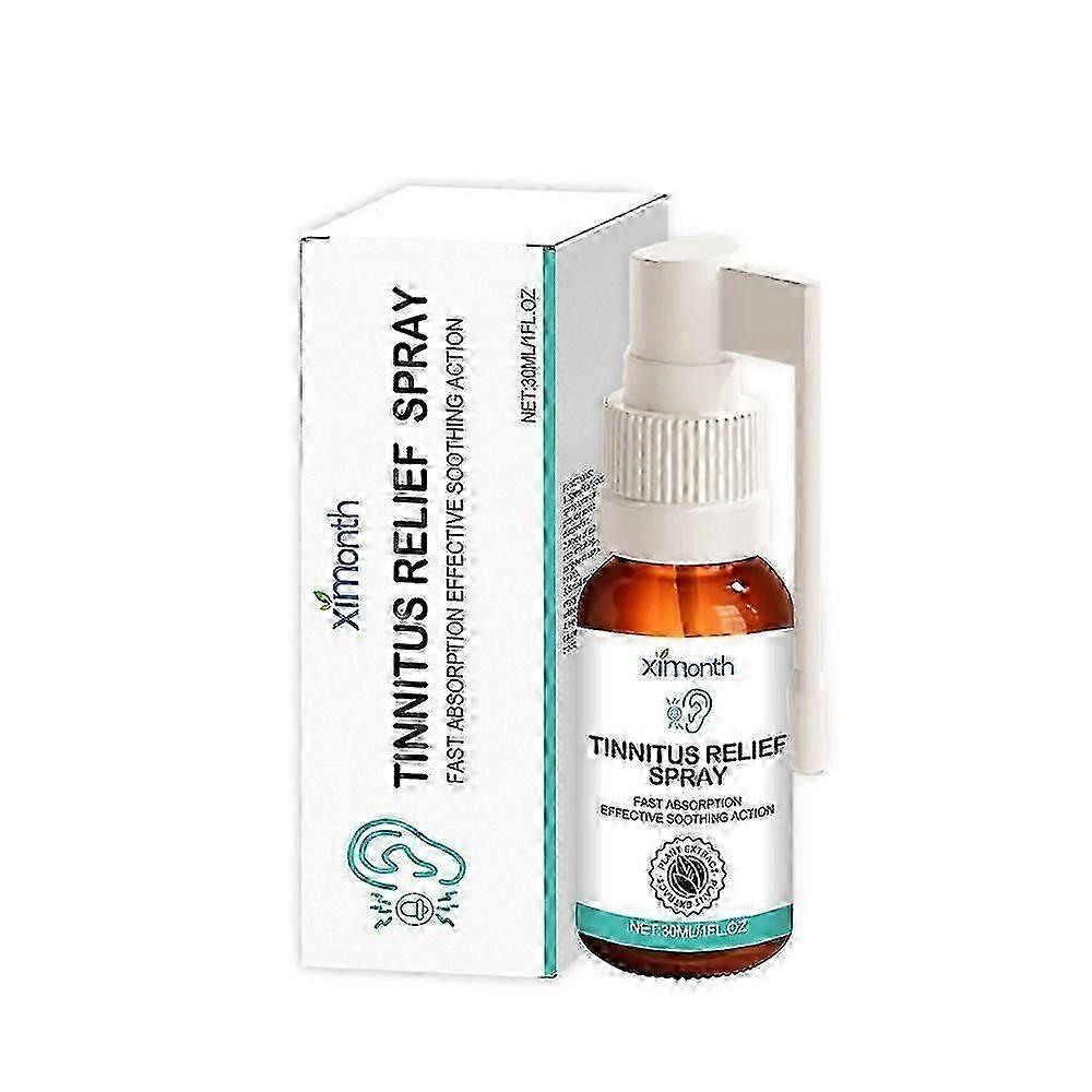 1/2/3pcs Tinnitus Spray Ear Ringing Relief Relieving Hearing 30ml
