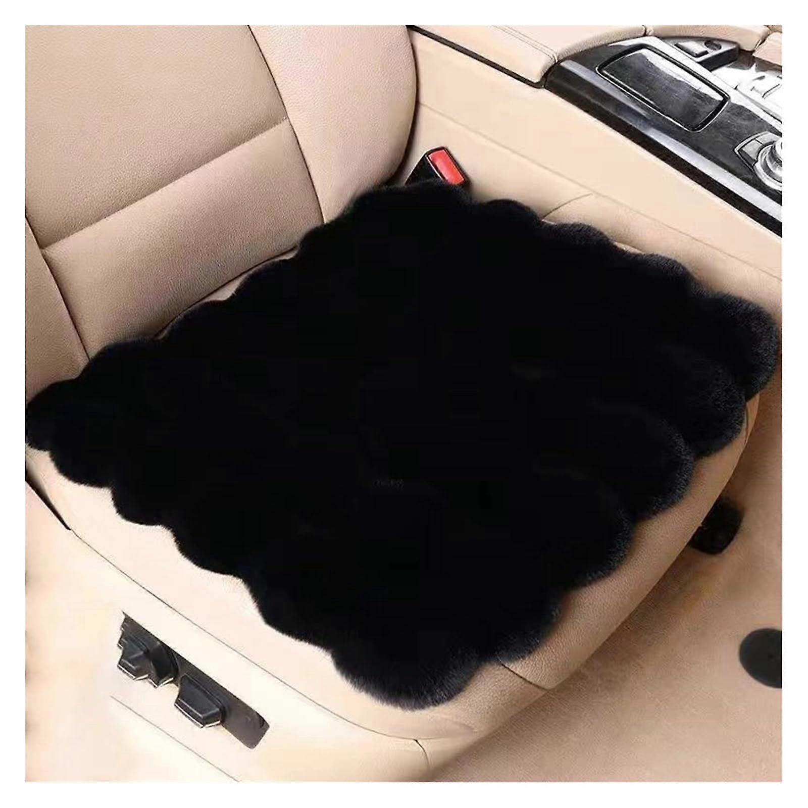 Car Seat Pads Winter Plush Thick Warm Soft Cushion, Color H, Size Front, For Car And Home Office Chairs