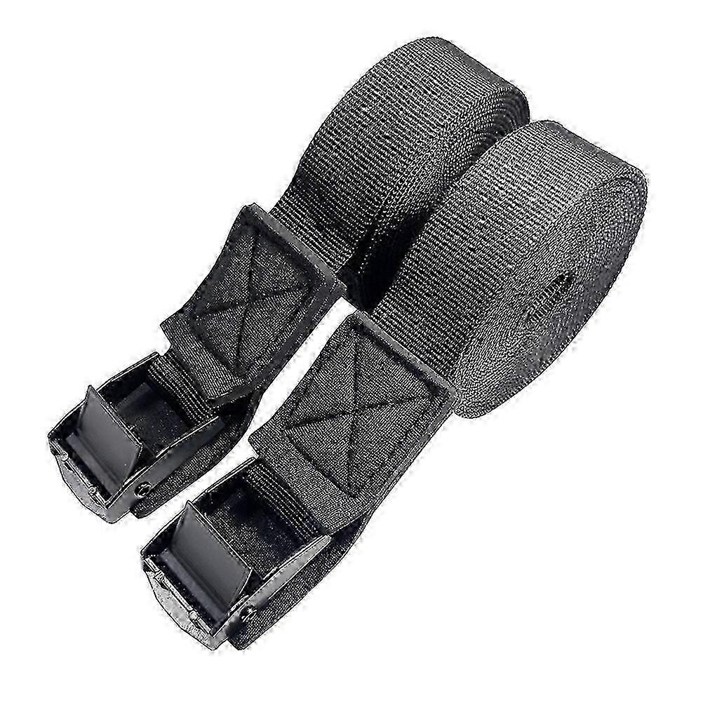 1 Pair Tie Down Straps with Cam Buckle Tow Strap for Kayak Canoe Surfboard