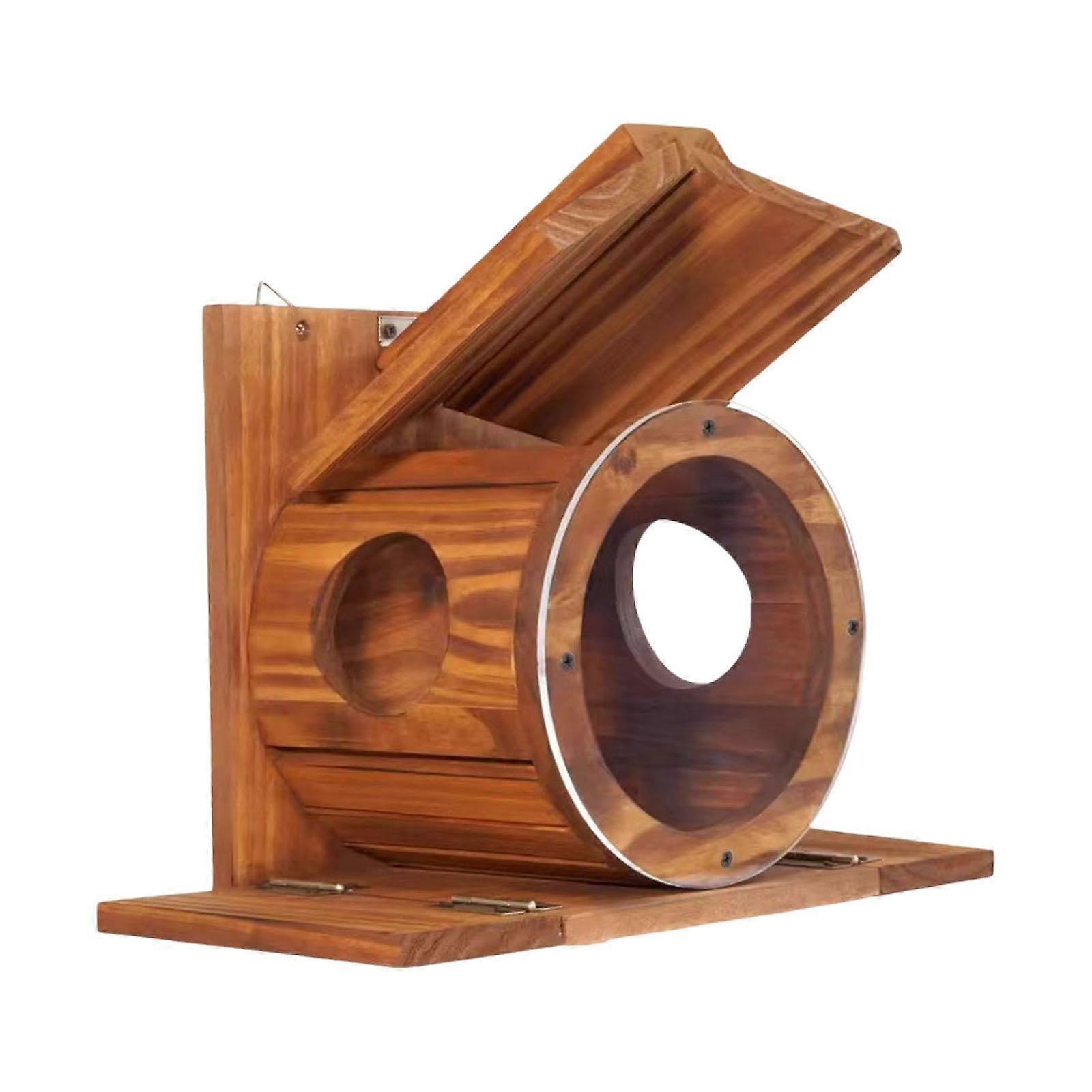 Mangeoire pour écureuils, station d'alimentation pour écureuils, boîte d'alimentation décorative pour jardin