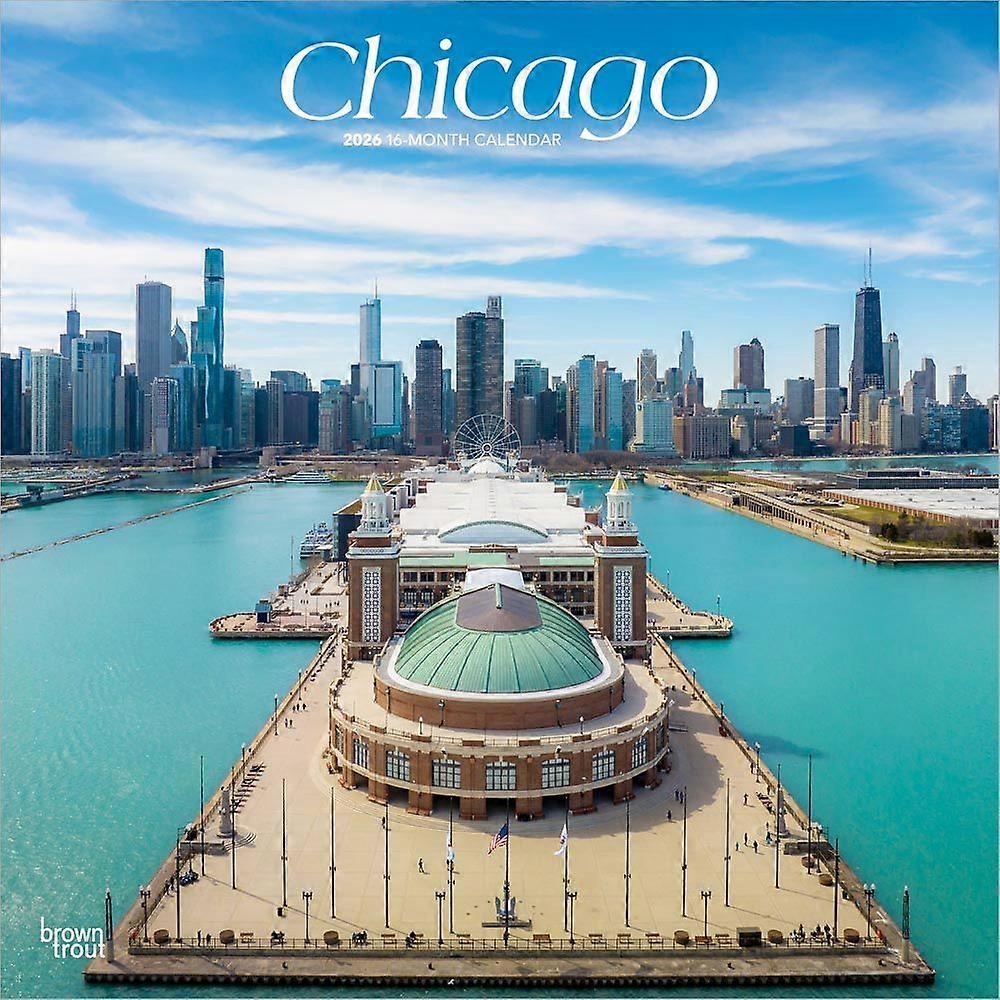 Browntrout Chicago Calendar 2026