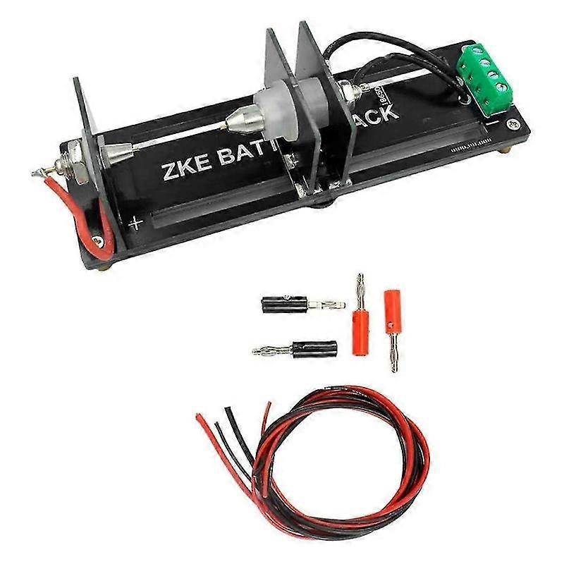 4 Wire Battery Resistance Capacity Test Testing Stand Cell Holder for 18650 26650 21700 AAA Good Per