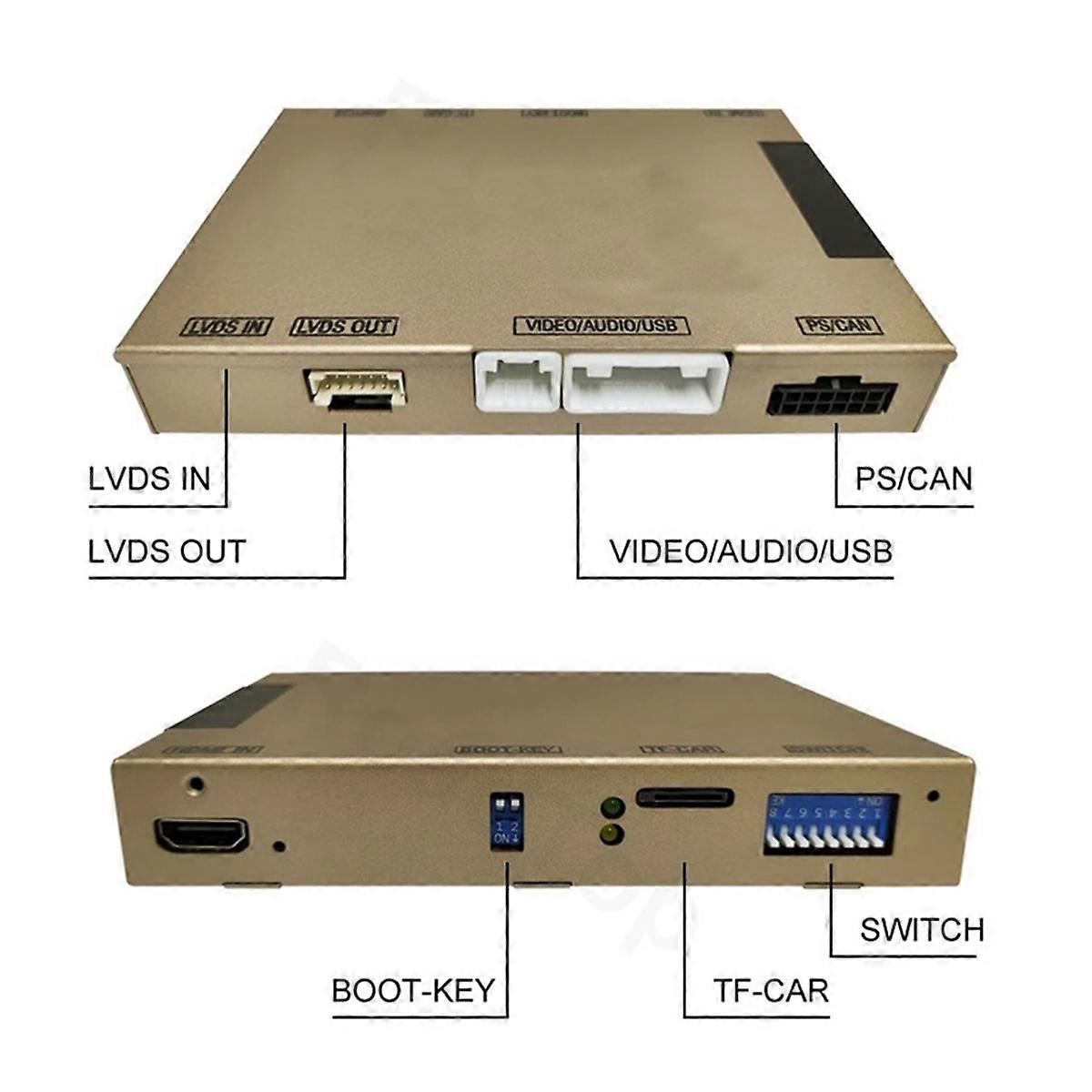 Wireless Carplay Android Auto Decoder for System Explorer