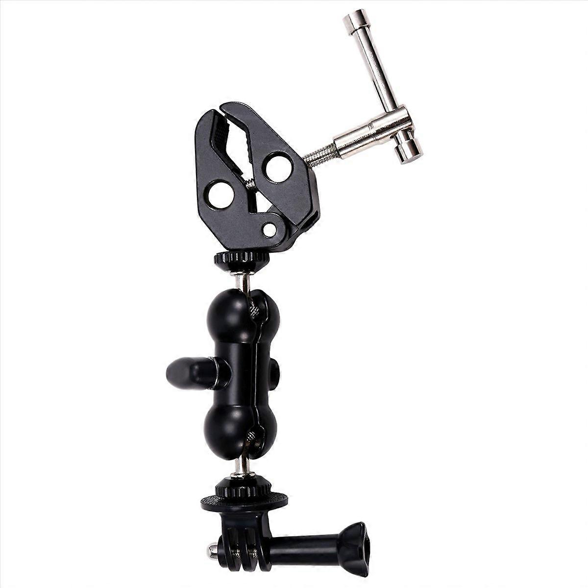 Motorcycle Bicycle Mount Clamp Bracket DSLR Camera Magic Arm