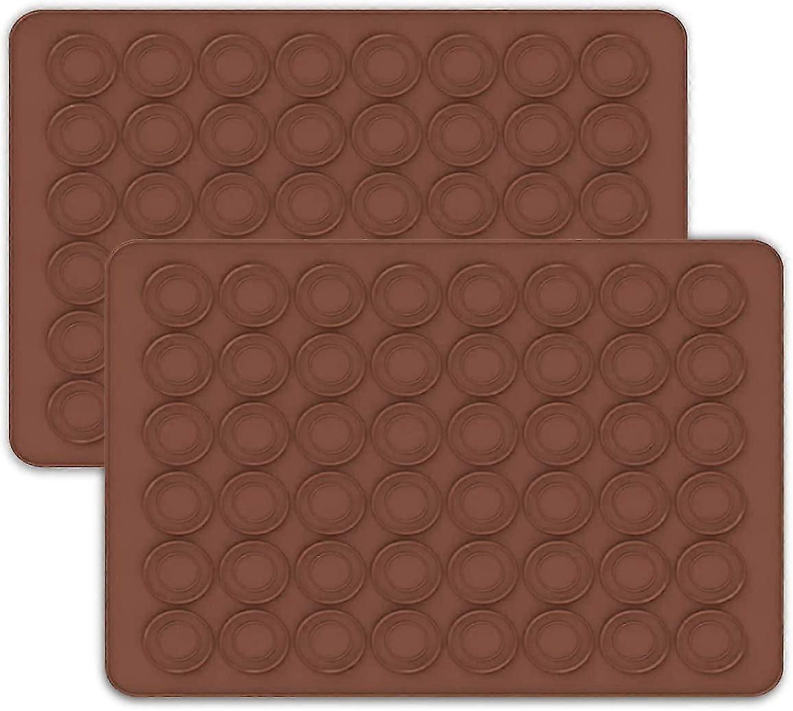 2-pack Silicone Baking Mat Non-stick for Macaroon Pastry Making