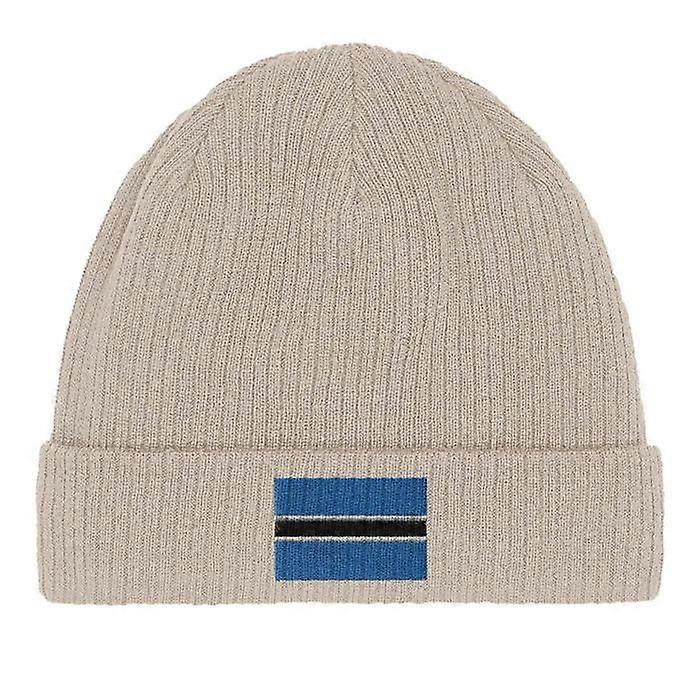 Botswana Flag Cap in Beige
