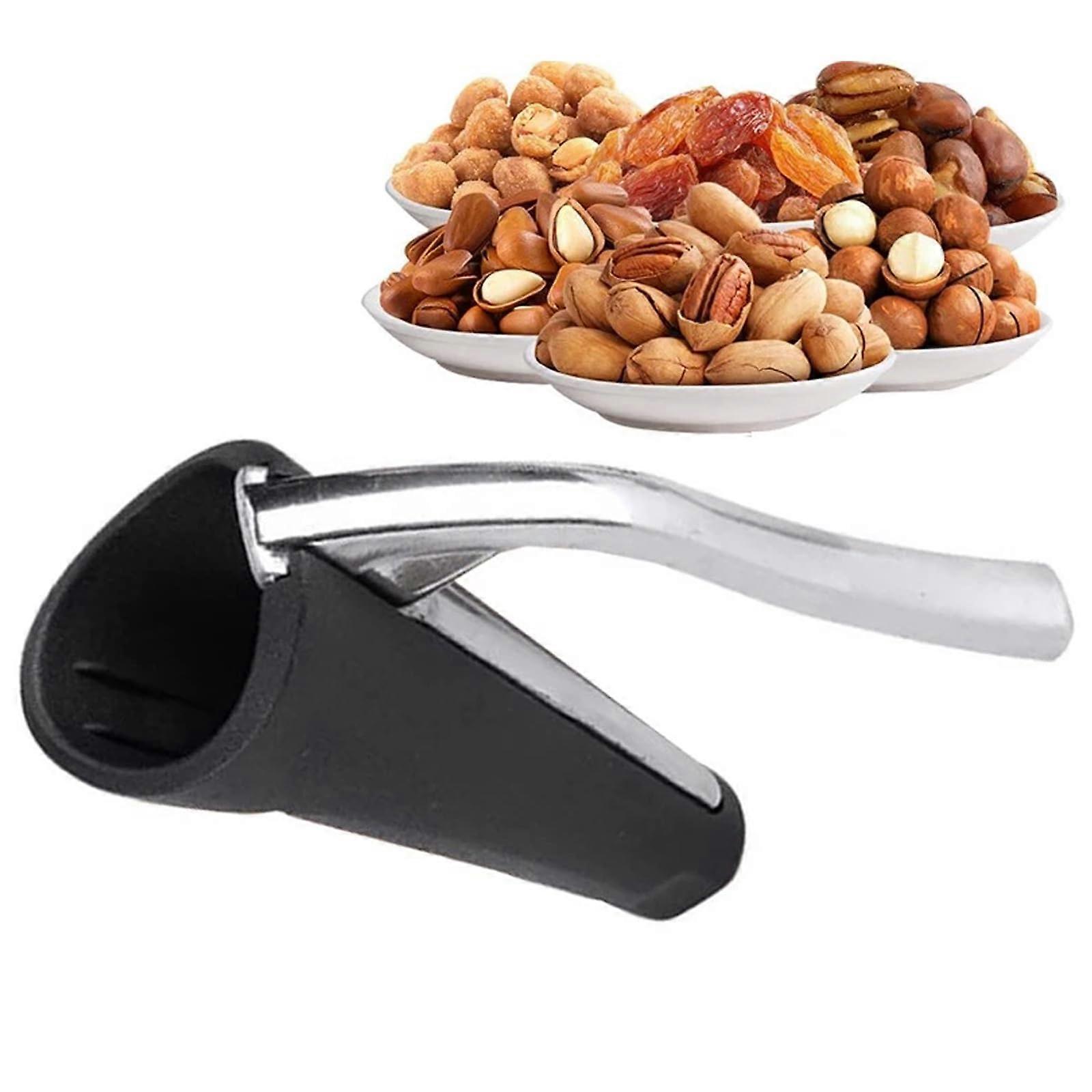 Nutcracker Metal Tool for Walnuts and Hazelnuts, Stainless Steel Kitchen Cracker, Multifunctional Handheld