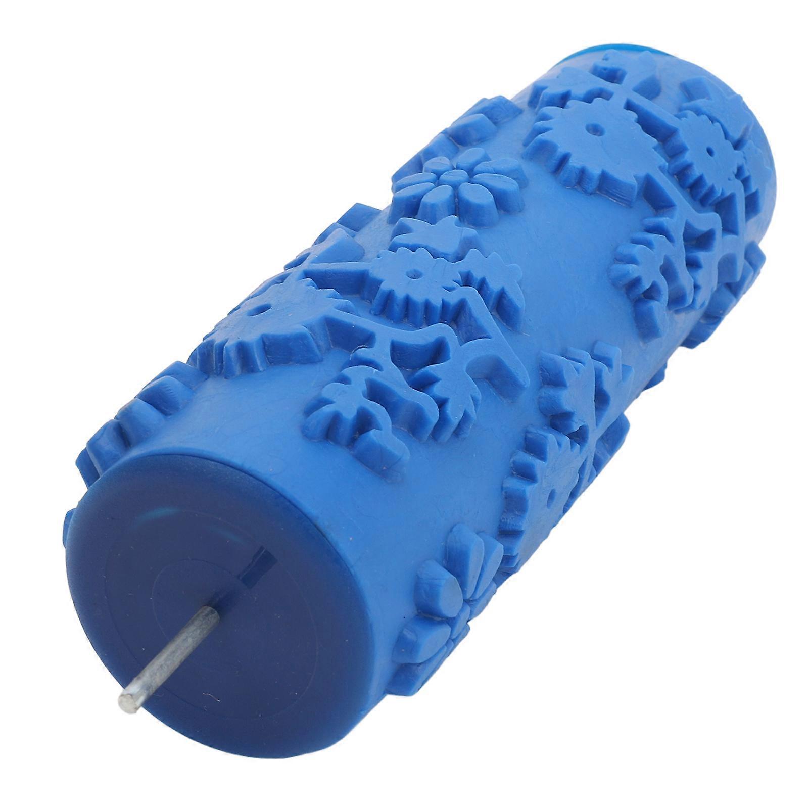 5 Inch Flower Design Rubber Pattern Paint Roller for Walls