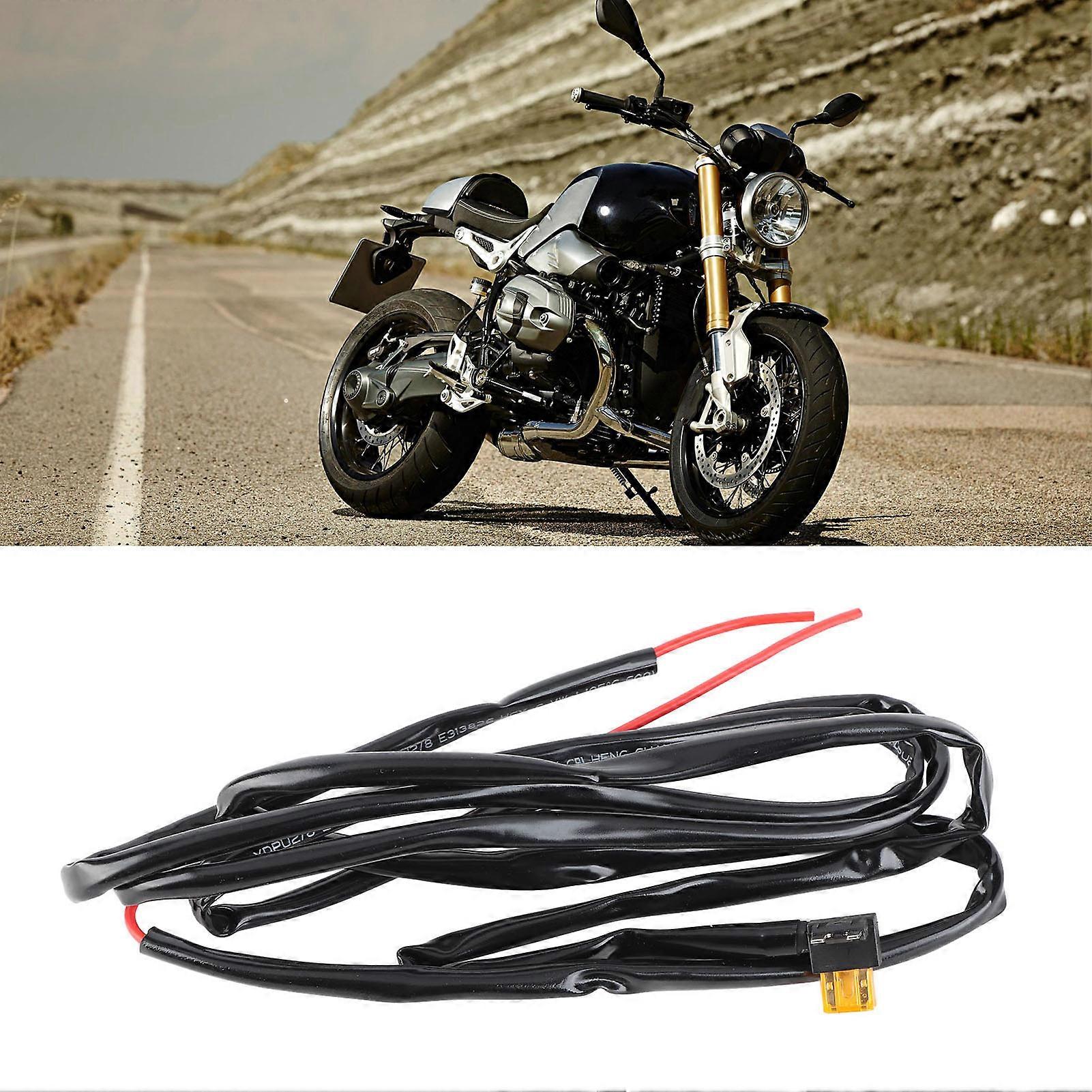 Headlight Conversion Cable DRL Daytime Running Light Adapter Wiring Harness Replacement for JK TJ Or Trucks Motorcycle