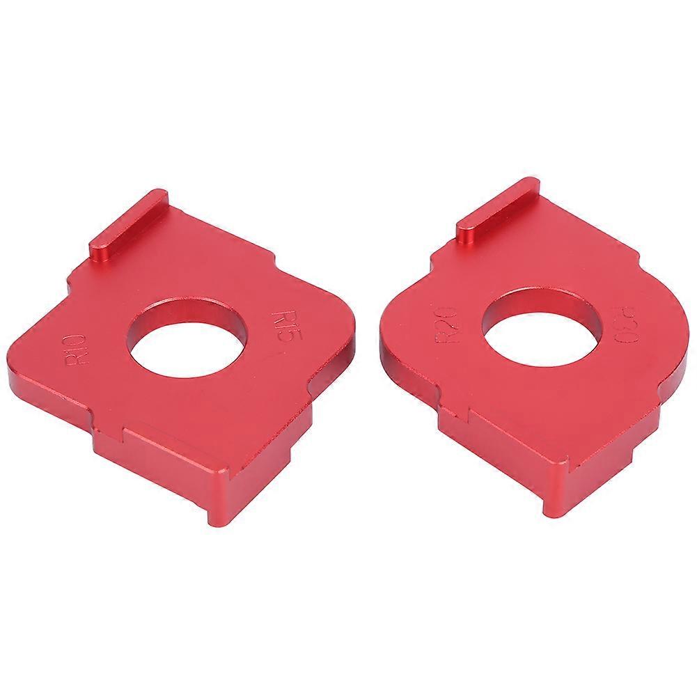 Round Corner R Angle Arc Template Half Fillet Fast Locator Woodworking Positioning Tool